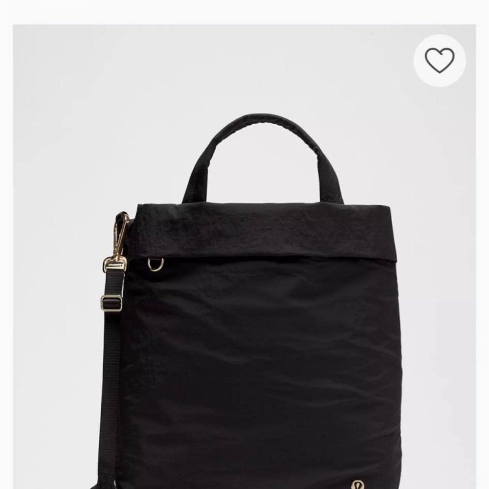lululemon athletica Black Hobo Bag